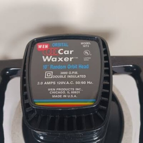 Orbital car waxer 10 ramdom orbit head
