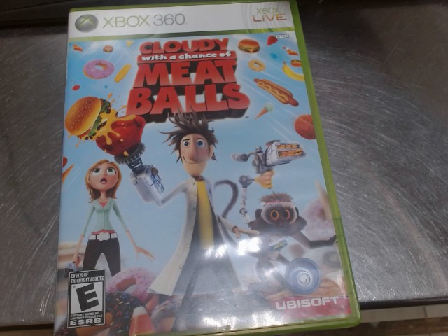Cloudy with a chance of meatballs xbox36