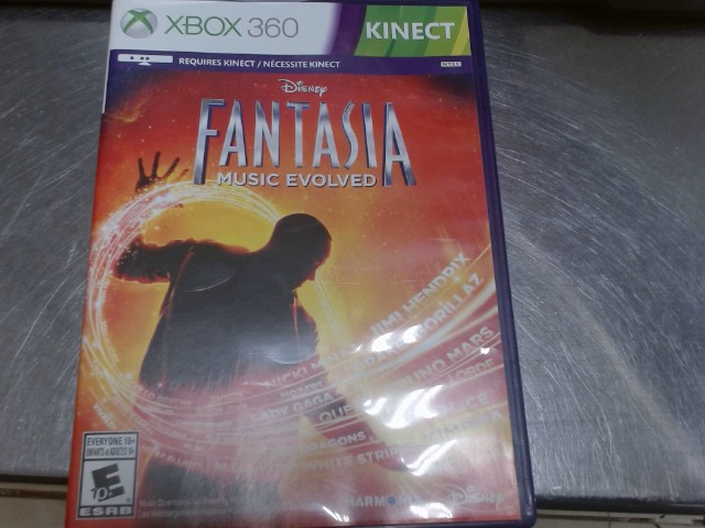 Fantasia music evolved xbox360