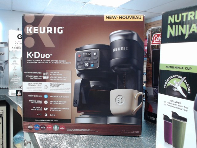 K-cup a carafe 2gen k-duo