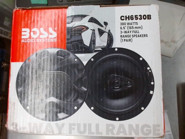 Speaker pour voiture dans boite