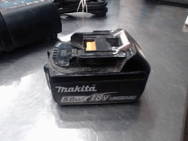 Batterie 5.0ah 18v lithum-ion makita