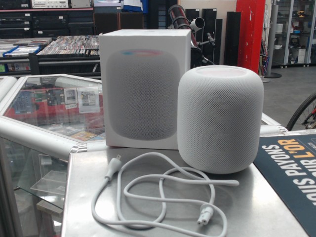 Apple home pod 2nd gen avec boite bon et