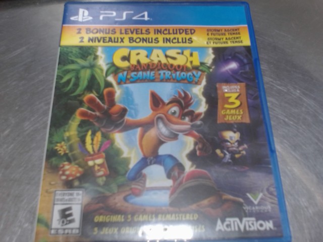 Crash bandicoot n sane trilogy ps4