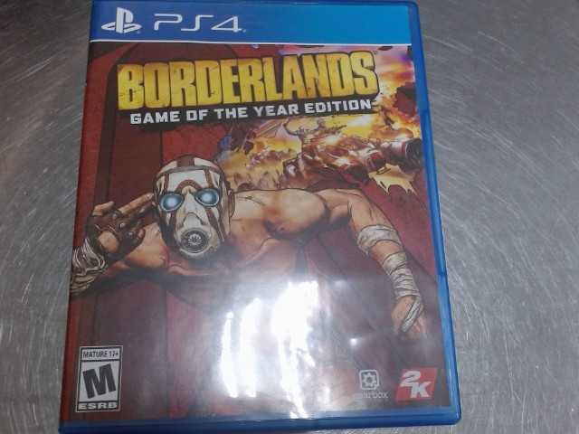 Borderlands game of the year edition ps4