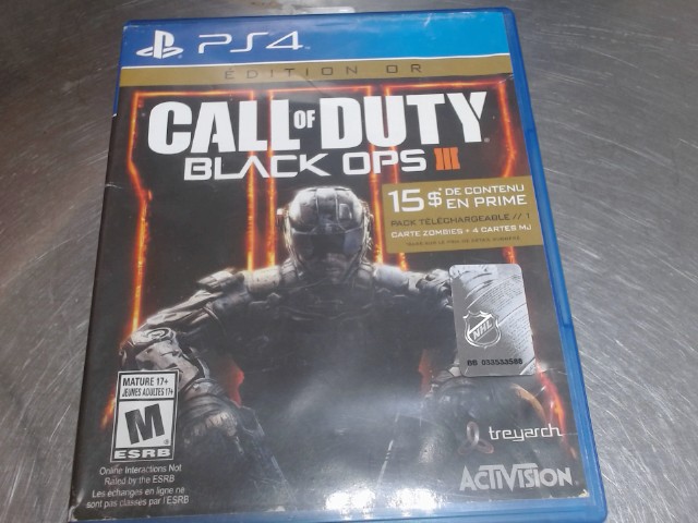 Call of duty: black ops iii ps4