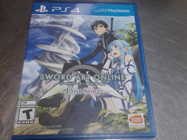 Sword art online lost song ps4