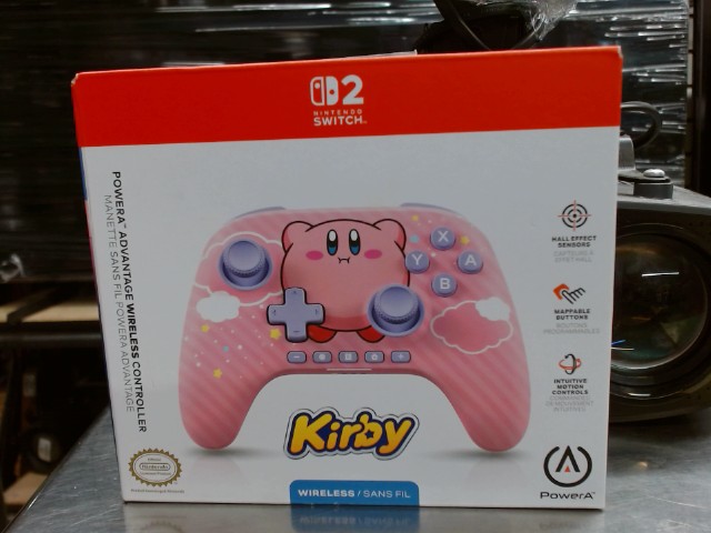 Manette de nintendo switch kirby