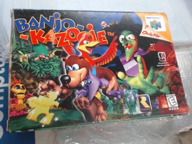 Banjo-kazooie +boite sans livret