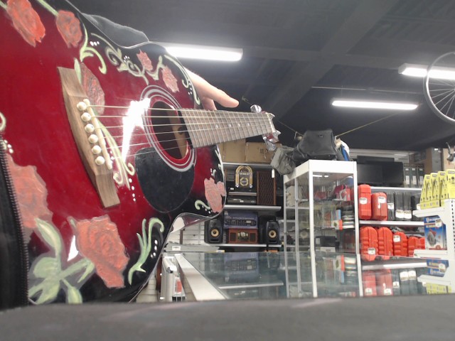 Guitar denver rouge