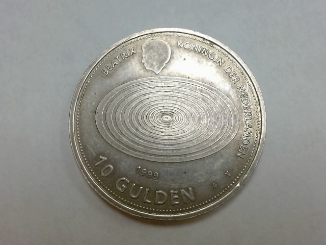 Piece en argent 15g 10 gulden