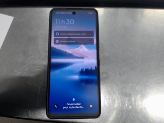 Tcl noir avec case  128gb