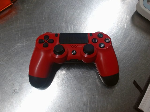Manette de ps4 rouge