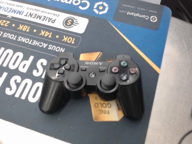 Manette noir pour ps3