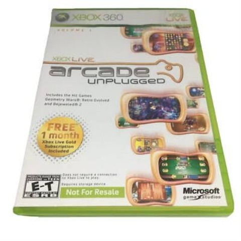 Xbox live arcade unplugged