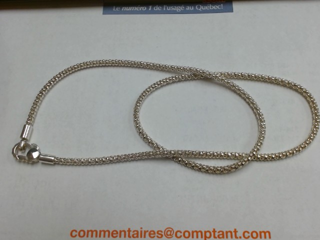 Chaine en argent pandora 11.2g