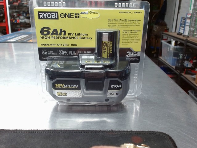 Batterie 6ah