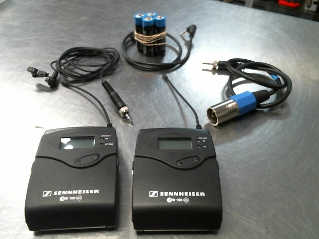 Bodypack transmitter avec fils et mic