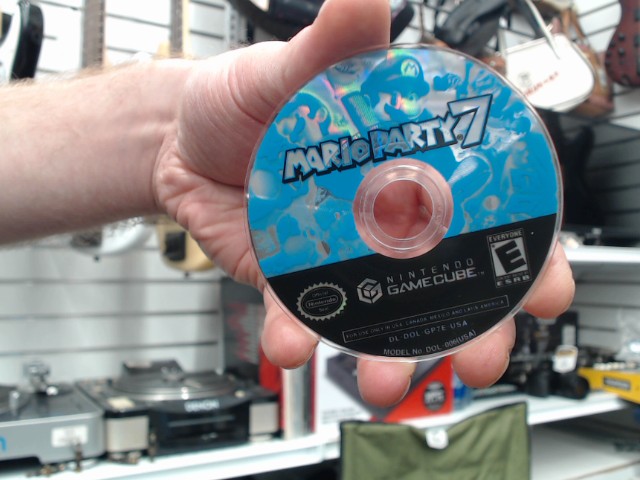 Jeu gamecube mario party 7