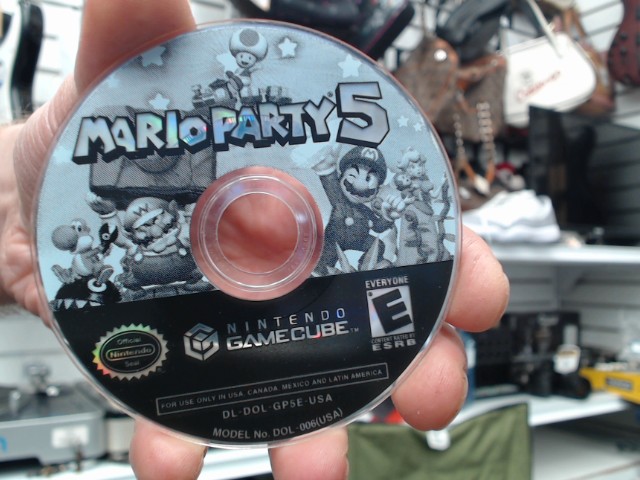 Jeu gamecube mario party 5 loose