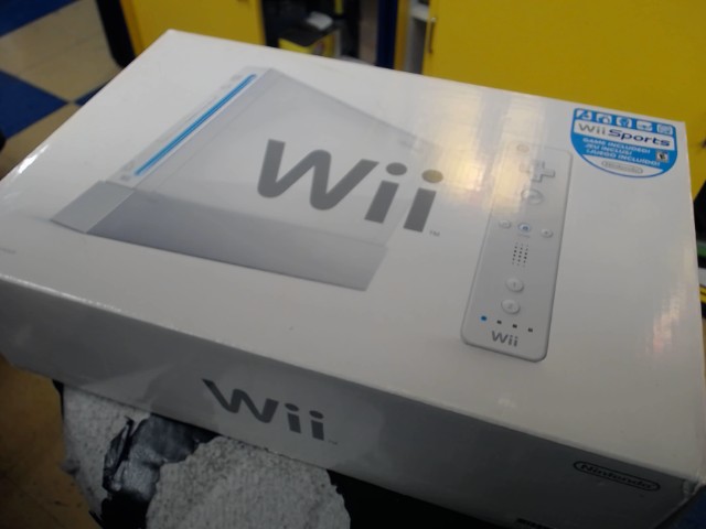 Console avec boite ettoute les acc
