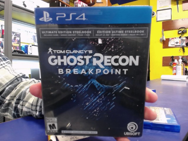 Ghost recon breakpoint steelbook