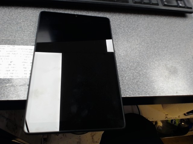 Tablette lenovo noir