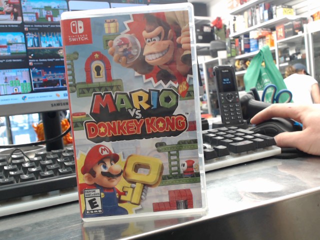 Jeu nintendo switch mario vs donkey kong