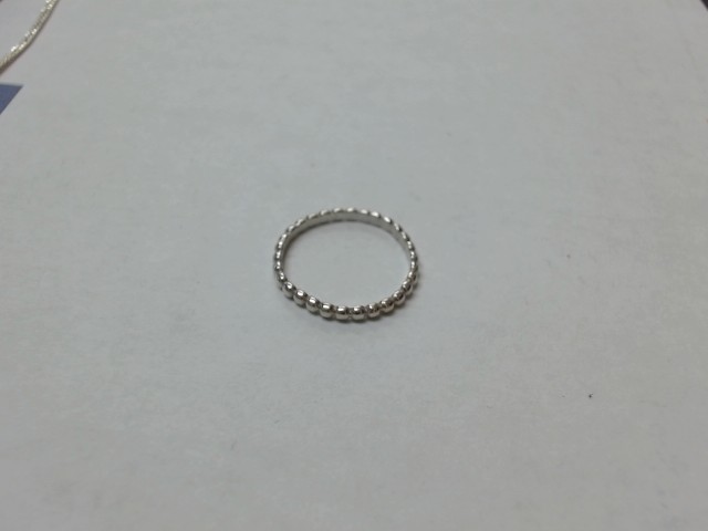 Bague argent enbouler