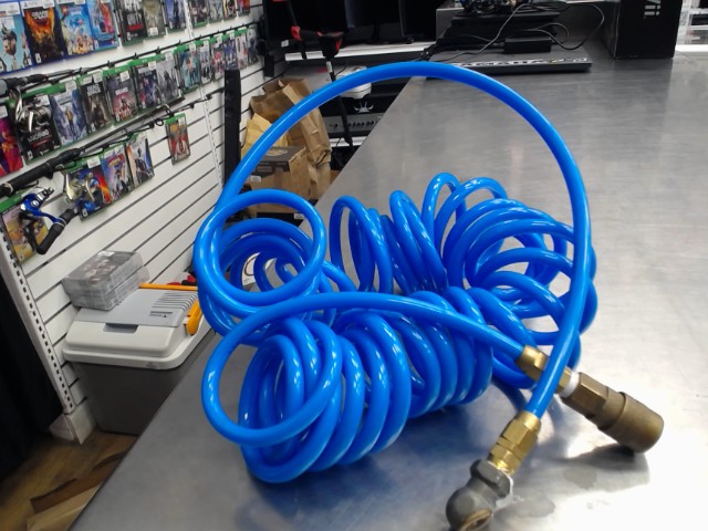 Tuyau pour compresseur bleu