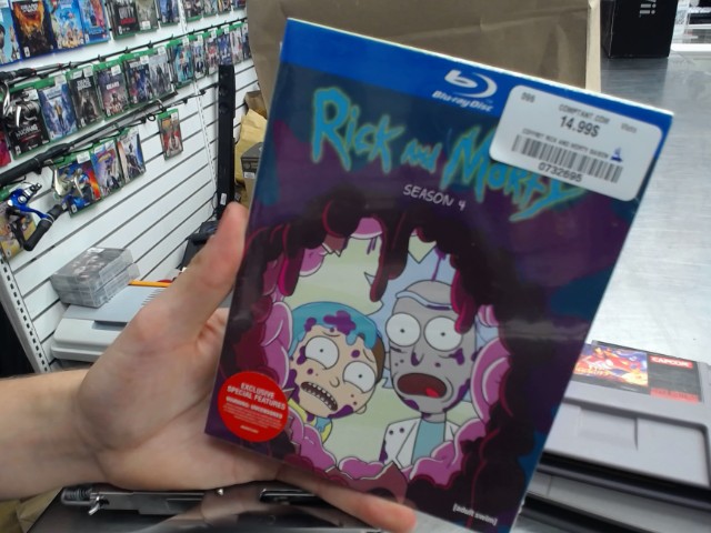 Coffret rick and morty saison 4