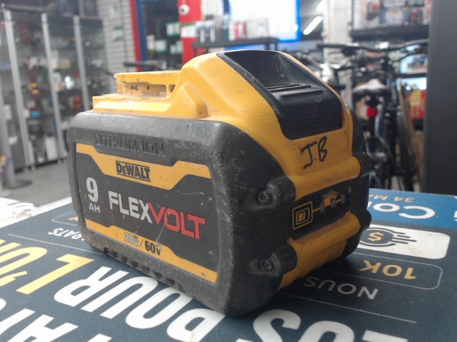 Batterie dewalt flex volt 9ah grav jb