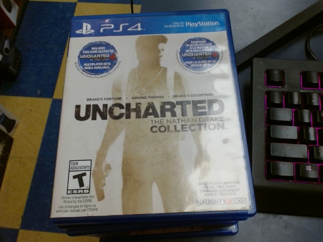 Uncharted nathan drake collection ps4