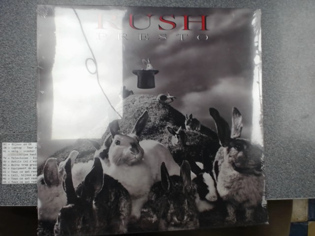 Rush presto vinyl new