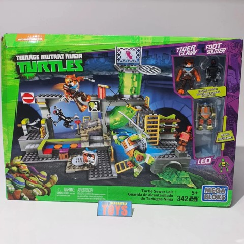 Tmnt mega blocks set neuf