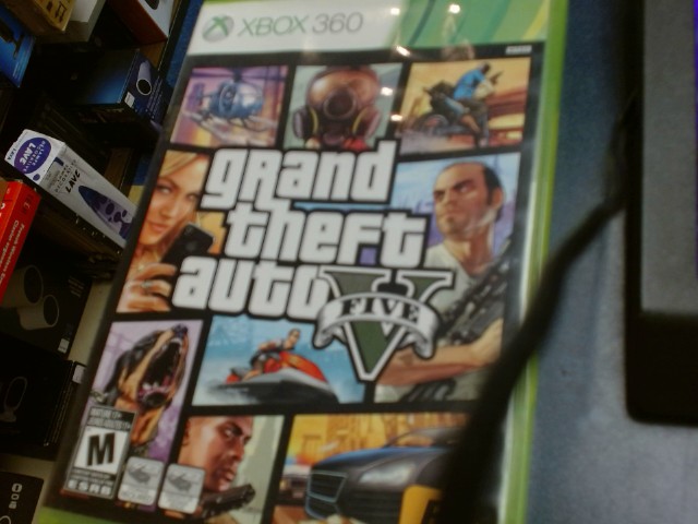 Grand theft auto v xbox 360