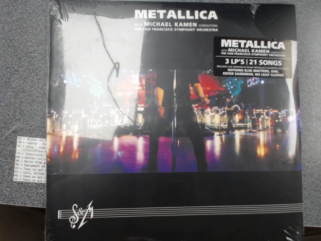Metallica san francisco orchestra vinyl