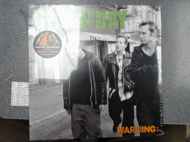 Green day warning vinyl journee verte