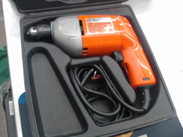 Drill cord�e orange case noir