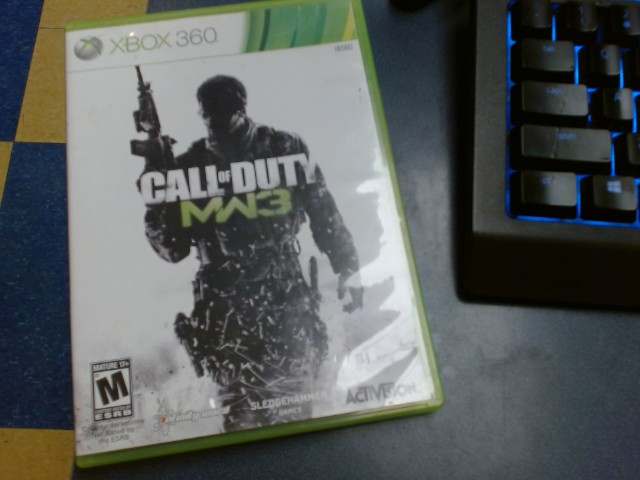 Call of duty mw3 xbox 360