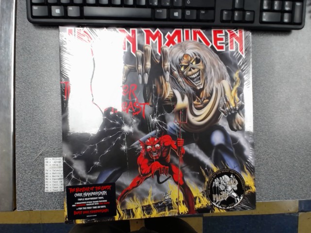 Iron maiden the number of the best over