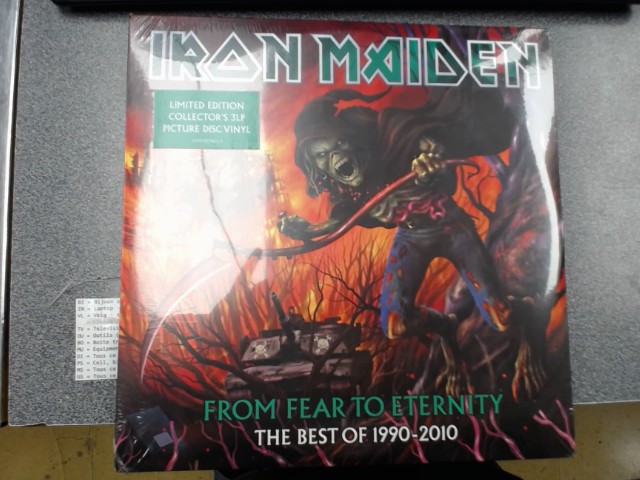 Iron miaden from fear to eternity 3lp