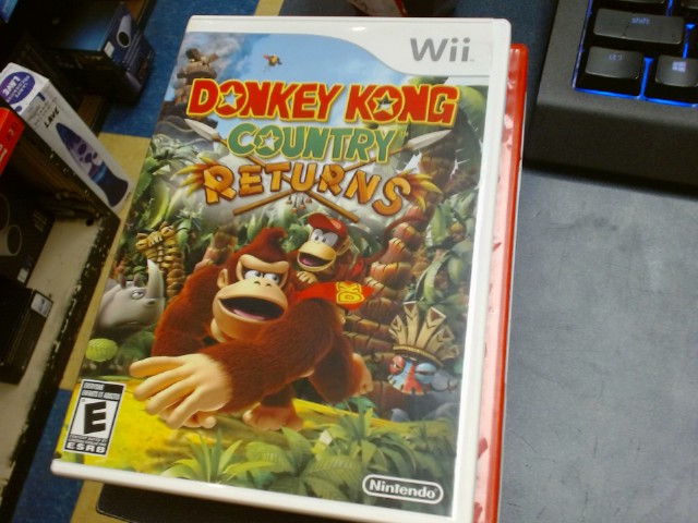 Donkey kong country returns wii