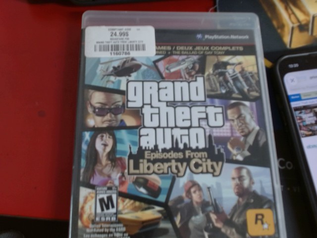 Grand theft auto from liberty city
