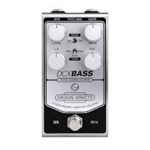 Pedal compresseur/overdrive dcx bass