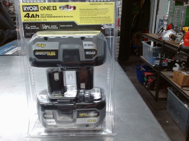 Paquet 2 batterie 4ah