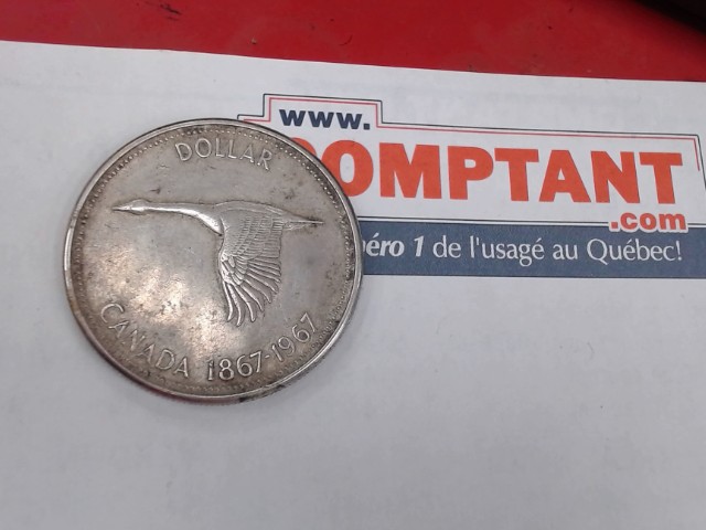 Piece de 1$ en argent