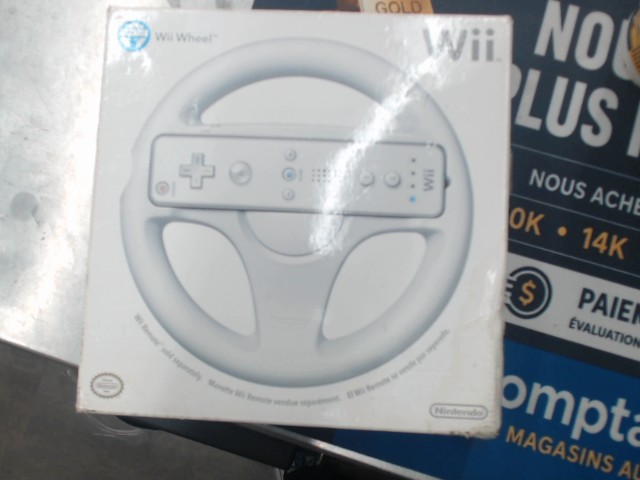 Wii wheel brand new official w box