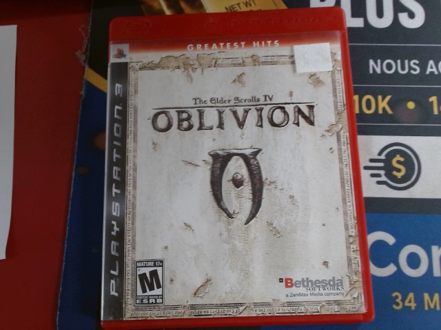 The elder scrolls iv ps3