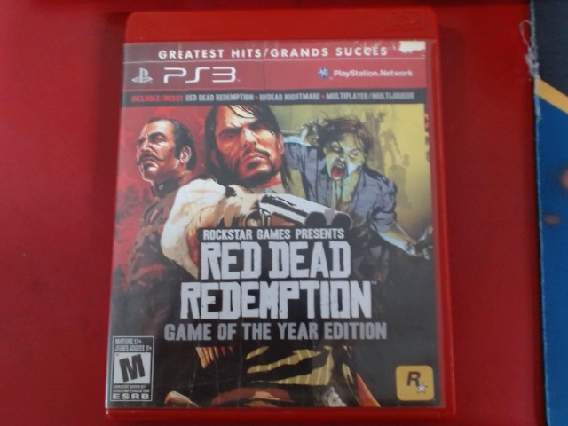 Red dead redemption goty edition ps3